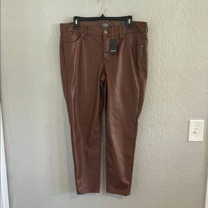 Sexy perfect skinny Faux Leather Pants high rise